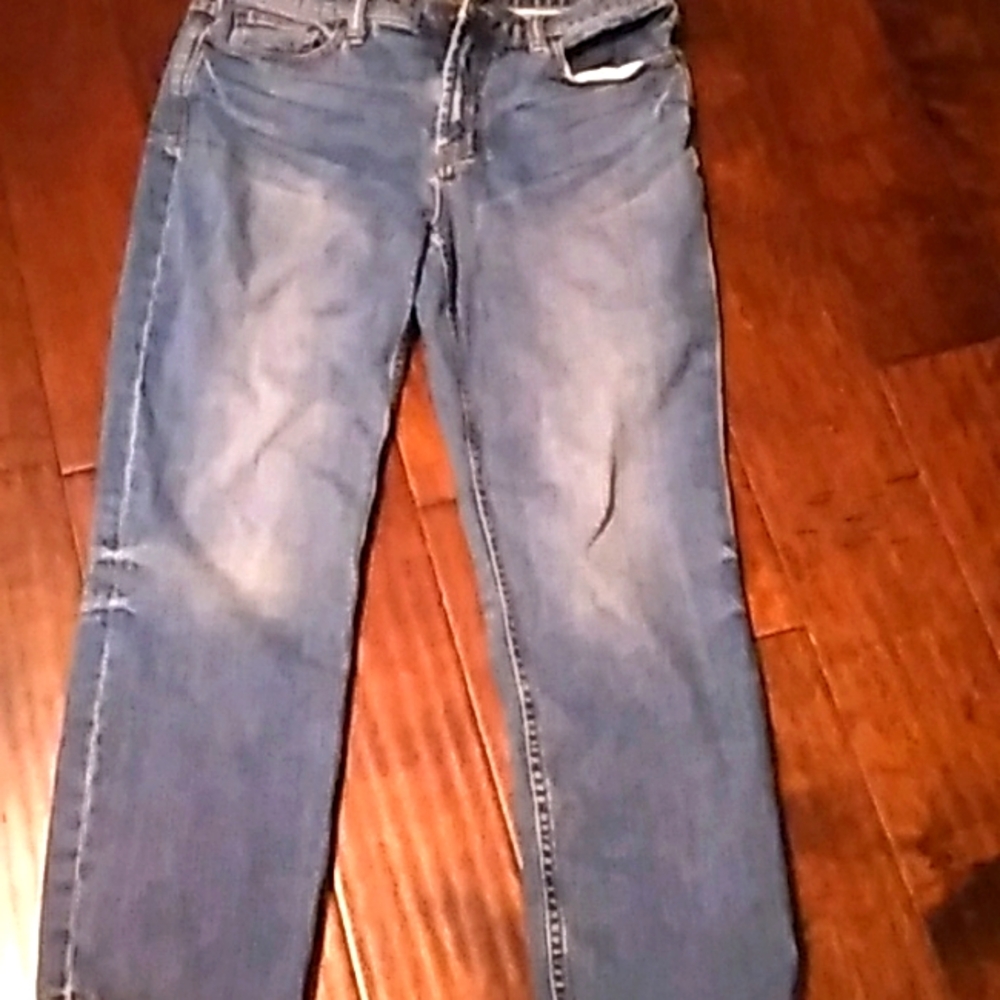 Free People‎ Jeans Denim Relaxed Fit Casual Everyday Blue Jeans W29